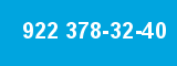 922 378-32-40 922 378-32-40